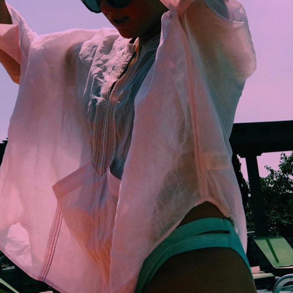Anthropologie Oversized Blouse